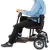 Image of Man sitting on the Feather Lightweight Electric Scooter 