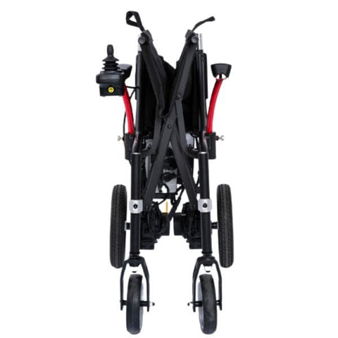 Feather Ultra Lightweight Powerchair Folded Front View