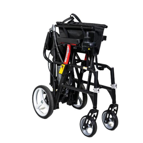 Feather Ultra Lightweight Powerchair Folded Front-Right View 