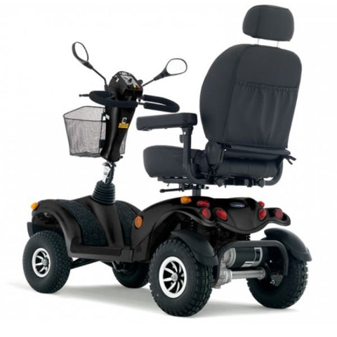 FreeRider GDX All-Terrain Mobility Scooter Black Back View