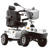 Image of FreeRider GDX All-Terrain Mobility Scooter Silver Front View