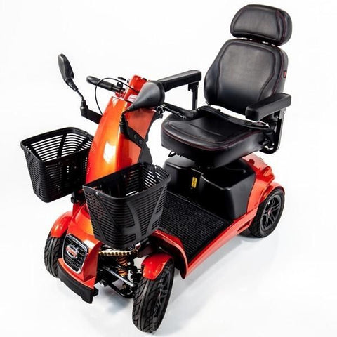 FreeRider USA FR1 4 Wheel Bariatric Mobility Scooter Front Side View