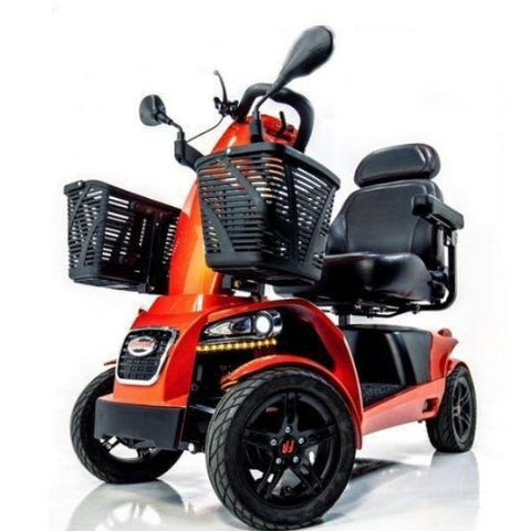 FreeRider USA FR1 4 Wheel Bariatric Mobility Scooter Front View