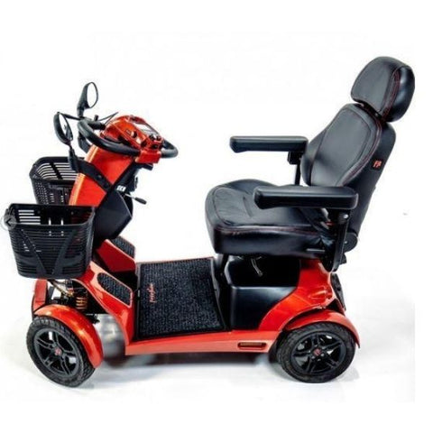 FreeRider USA FR1 4 Wheel Bariatric Mobility Scooter Left Side View