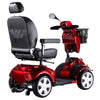 Image of FreeRider USA FR 510F II 4 Wheel Bariatric Scooter Back View