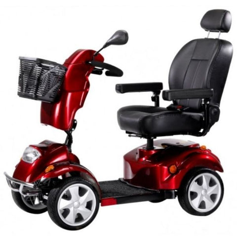 FreeRider USA FR 510F II 4 Wheel Bariatric Scooter Side View