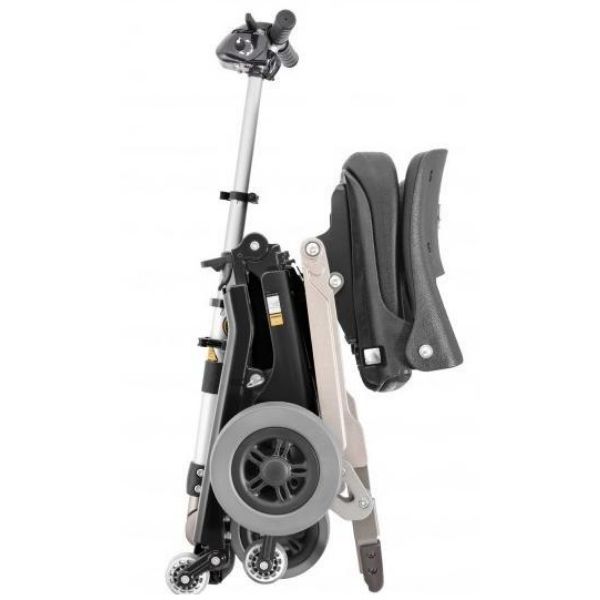 FreeRider USA Luggie Classic 4 Wheel Foldable Travel Scooter Folding View