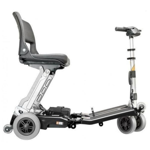 FreeRider USA Luggie Classic 4 Wheel Foldable Travel Scooter Side View
