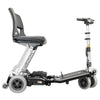 Image of FreeRider USA Luggie Classic 4 Wheel Foldable Travel Scooter Side View