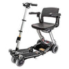 Image of FreeRider USA Luggie Elite 4 Wheel Bariatric Foldable Travel Scooter Champagne Front View