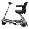Image of FreeRider USA Luggie Elite 4 Wheel Bariatric Foldable Travel Scooter Champagne Side View