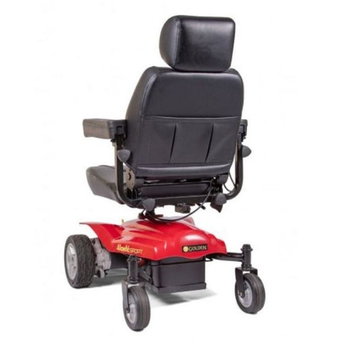 Golden Technologies Alante Sport Power Wheelchair Back View