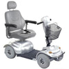 Image of Golden Technologies Avenger 500lb Capacity 4-Wheel Scooter GA541D Silver Front View