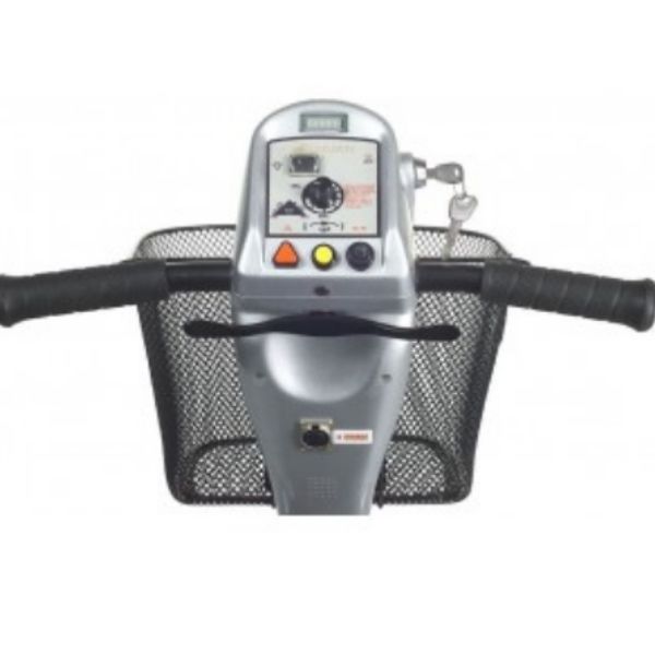 Golden Technologies Avenger 500lb Capacity 4-Wheel Scooter GA541D Tiller View