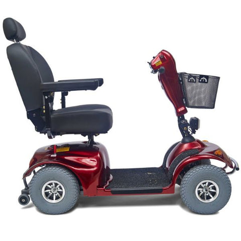 Golden Technologies Avenger 500lb Capacity 4-Wheel Scooter GA541 Left Side View 