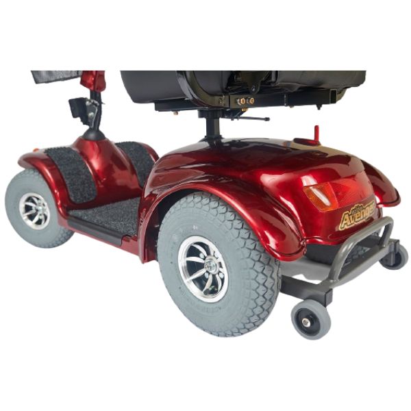 Golden Technologies Avenger 500lb Capacity 4-Wheel Scooter GA541 Right Back Side View 