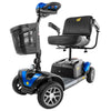 Image of Golden Technologies Buzzaround Extreme 4-Wheel Mobility Scooter GB148D Blue Color