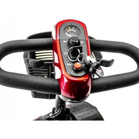 Golden Technologies Buzzaround Extreme 4-Wheel Mobility Scooter GB148D Delta Handlebar View