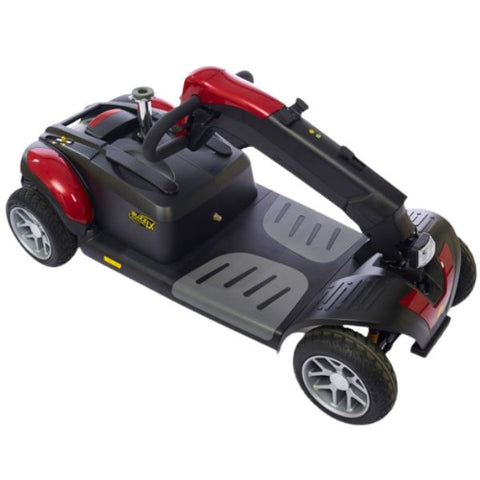 Golden Technologies Buzzaround LX 4-Wheel Scooter Foldded Tiller View