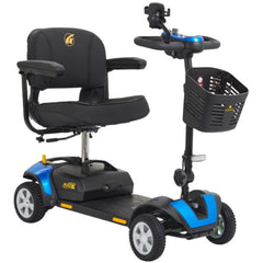 Golden Technologies Buzzaround XL 4-Wheel Mobility Scooter GB124A-STD Color Blue View 