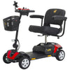 Image of Golden Technologies Buzzaround XL 4-Wheel Mobility Scooter GB124A-STD Red Color View 