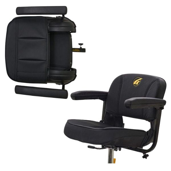 Golden Technologies Buzzaround XLS-HD 3-Wheel Travel Scooter GB121B-SHZ Seat