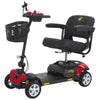 Image of Golden Technologies Buzzaround XLS-HD 4-Wheel Mobility Scooter GB124A-SHZ Red Color