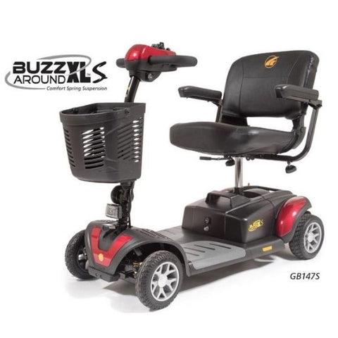 Golden Technologies Buzzaround XLS 4-Wheel Mobility Scooter GB147S Front View