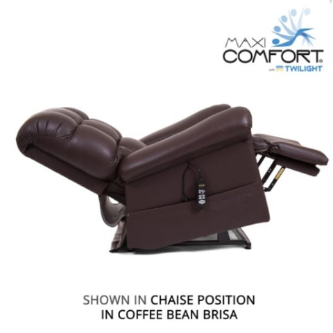 Golden Technologies PR-515 MaxiComfort Cloud Twilight Chaise Position View