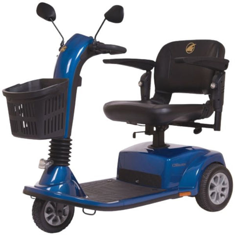Golden Technologies Companion 3-Wheel Full Size Scooter GC340C Blue Color