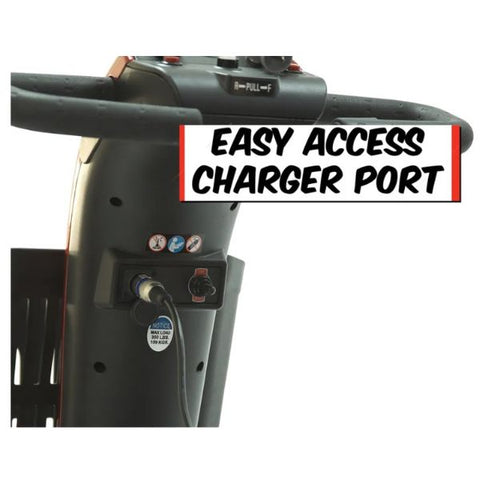 Golden Technologies Companion 3-Wheel Full Size Scooter GC340C Easy Access Charger Port
