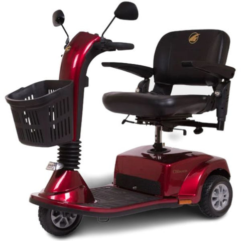 Golden Technologies Companion 3-Wheel Full Size Scooter GC340C Red Color