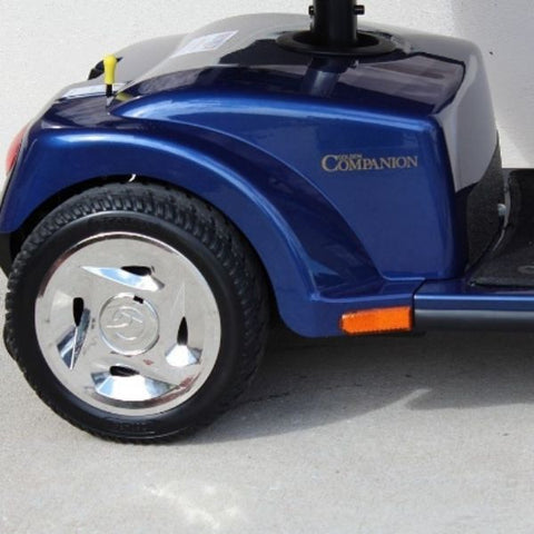 Golden Technologies Companion 4-Wheel Bariatric Scooter GC440D Rear Wheel View