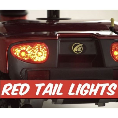 Golden Technologies Companion 4-Wheel Bariatric Scooter GC440D Tail Lights View