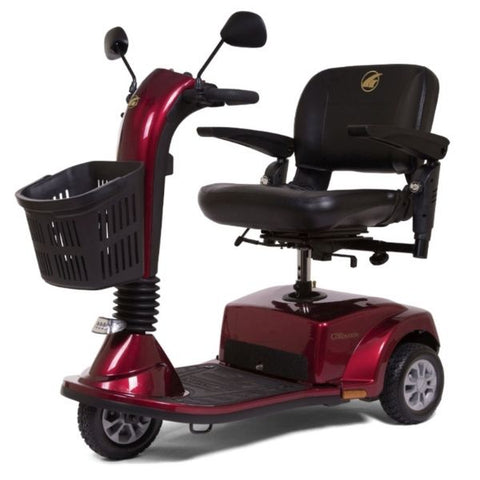Golden Technologies Companion Mid 3-Wheel Scooter GC240 Red Right Side View