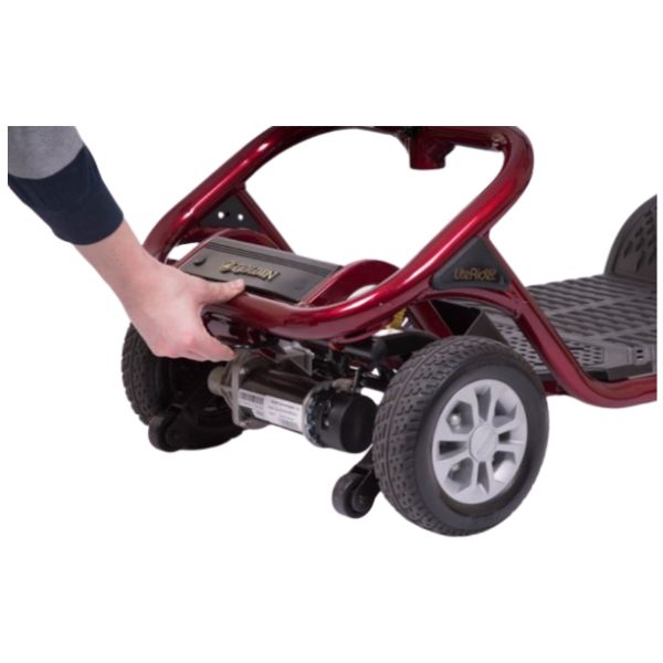 Golden Technologies LiteRider 3-Wheel Mobility Scooter GL111D  Releasing the Drive Train View
