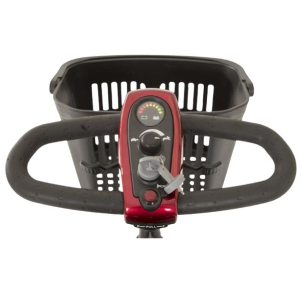 Golden Technologies LiteRider 3-Wheel Mobility Scooter GL111D Wrap Arround Delta Tillerk View