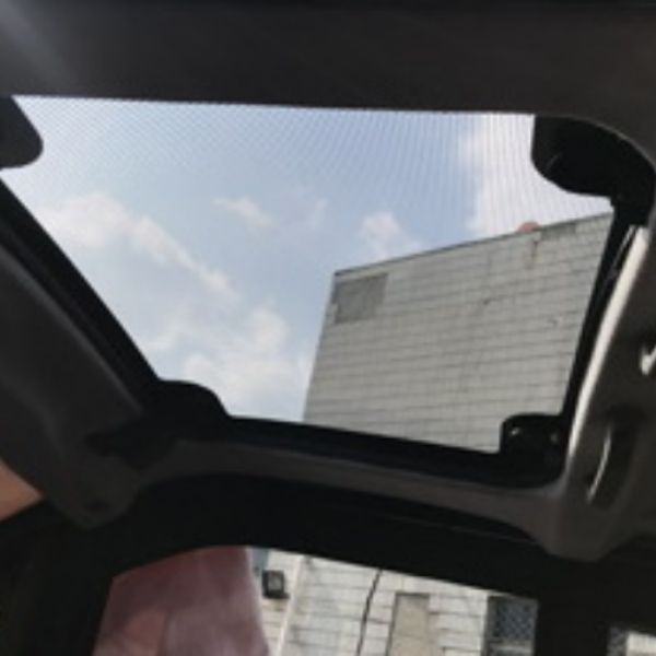 Green Transporter Q Runner Electric Transport Scooter Windshield View