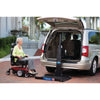 Image of Harmar AL600 Hybrid Power Chair and Scooter Lift Use the remote control