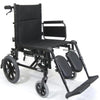 Image of Karman Healthcare KM-5000-TP Reclining Wheelchair Adjustable Armrest and Headrest View
