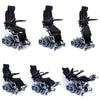 Image of Karman Healthcare XO-505 Standing Power Wheelchair Sitting to Standing Position View