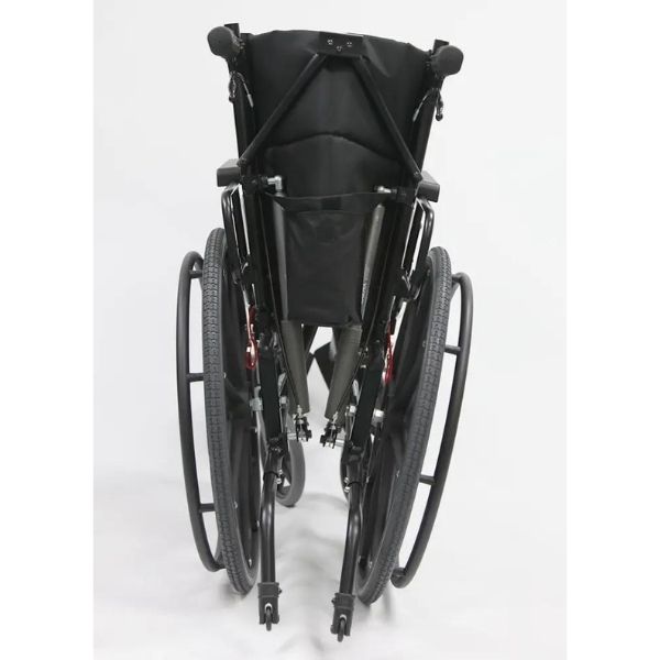 Karman KM5000F Recliner Wheelchair Folded Back View