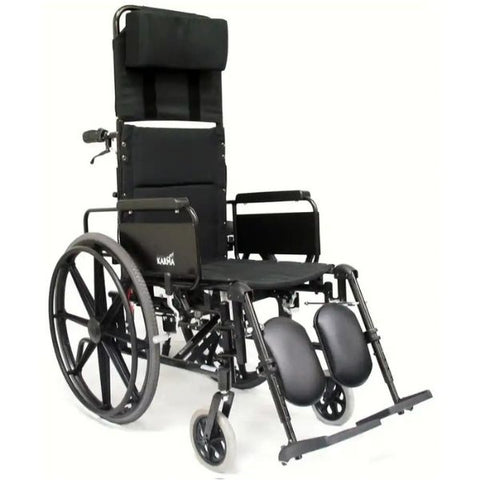 Karman KM5000F Recliner Wheelchair Front Side View