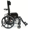 Image of Karman KM5000F Recliner Wheelchair Side Wheel View