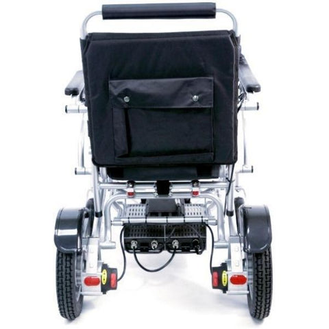 Karman Tranzit Go Lightweight Folding Power Wheelchair Back View