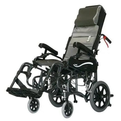 Karman VIP-515-TP Tilt-in-Space Wheelchair Front Left Side View