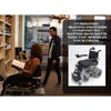 Image of Karman XO-202 Full Stand Up Power Chair Comfort Sitting View