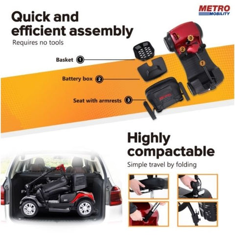 Metro Mobility M1 4-Wheel Mobility Scooter