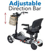 Image of MS 3000 Plus by ComyGo Folding Electric Wheelchair adjustable bar