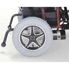 Image of Merits Health P101 Travel-Ease Electric Folding Power Chair Wheel View